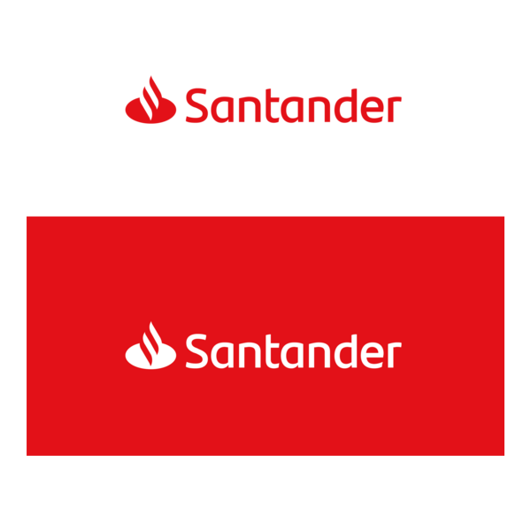 Banco Santander Logo PNG Vector