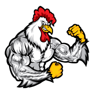 Chiken Strong Logo PNG Vector