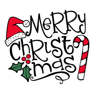 Merry Christmas Logo PNG Vector