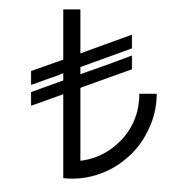 Turkish Lira TL Logo PNG Vector