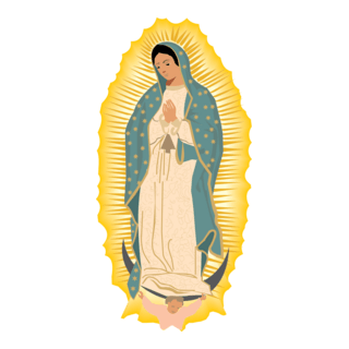 Virgen de Guadalupe Logo PNG Vector